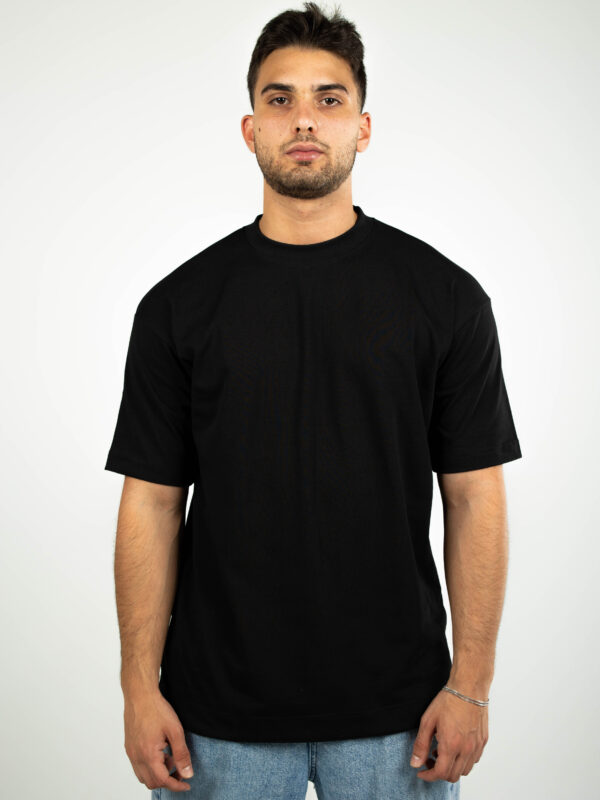 Black Oversized Cotton T-Shirts