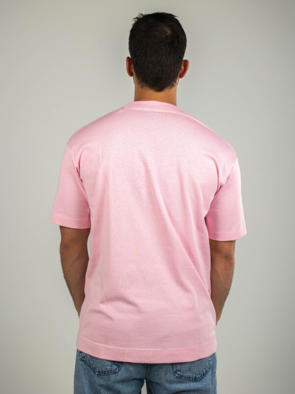 Pink Oversized Cotton T-Shirts - Image 3