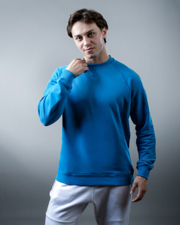 Blue crewneck