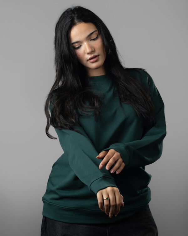 Green crewneck - Image 2