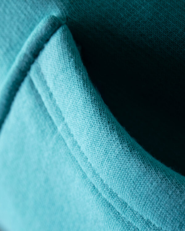 Turquoise OVER-SIZED HOODIE - Image 6